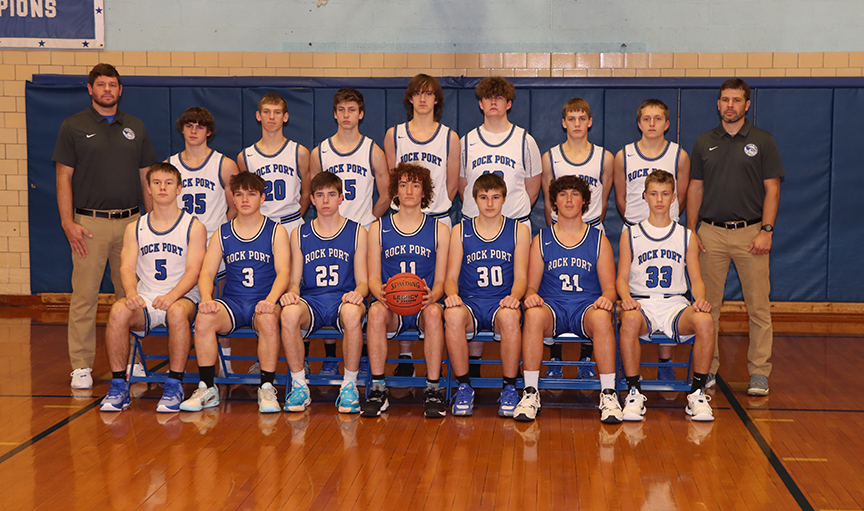 HS Boys Basketball Team Photo