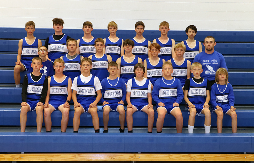 Junior High Boys Track Team Photo